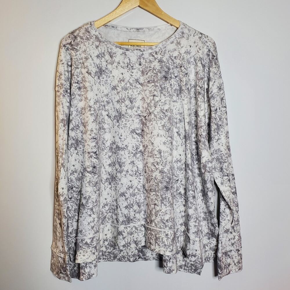 Rachel Hollis Grey and white Oversized sweatshirt Size XL Excellent condition